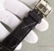 Swiss Replica Zenith EL Primero Black Leather Watch Band Stainless Steel Case Silver Dial 3_th.png